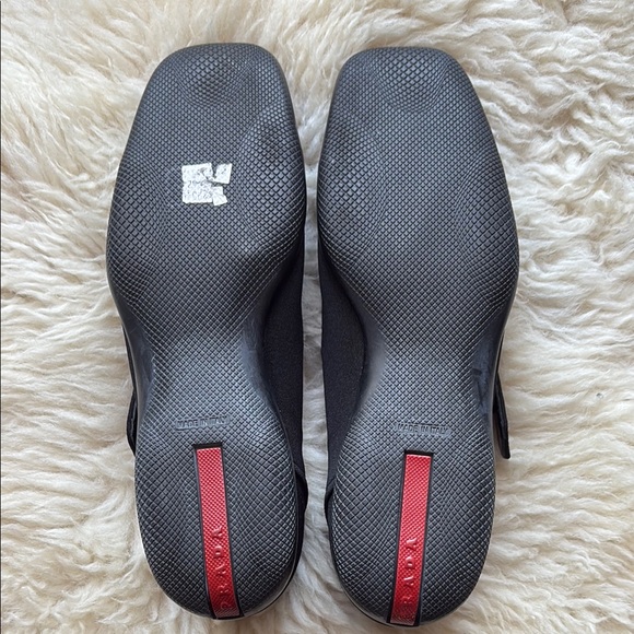 Prada Women's Black Mary Jane Shoes - Picture 4 of 6